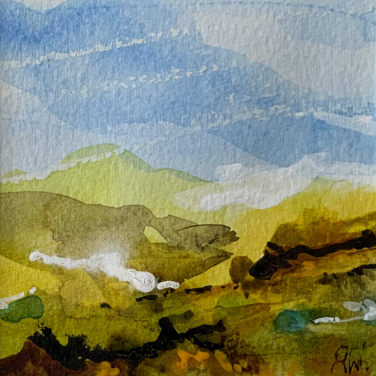 Beyond The Wild Gorse - Connected Art Series - No.4