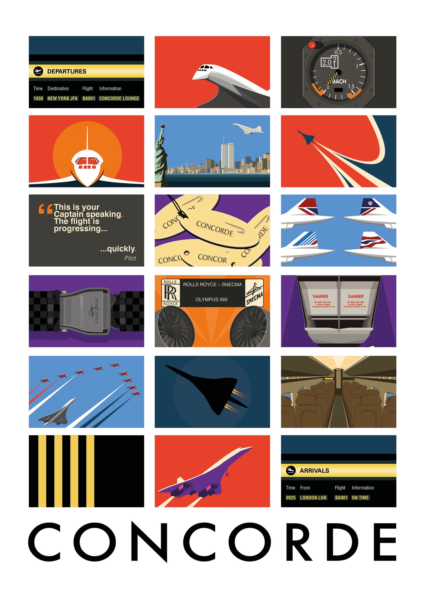 Concorde Print - The Collection