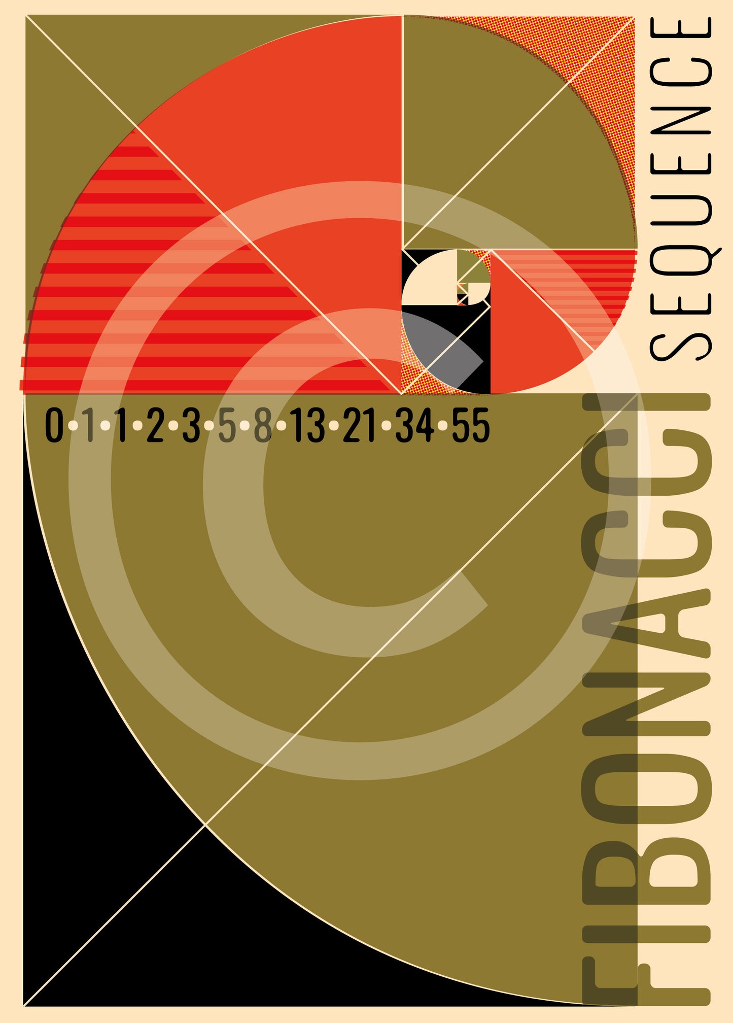 Fibonacci Sequence Art Print