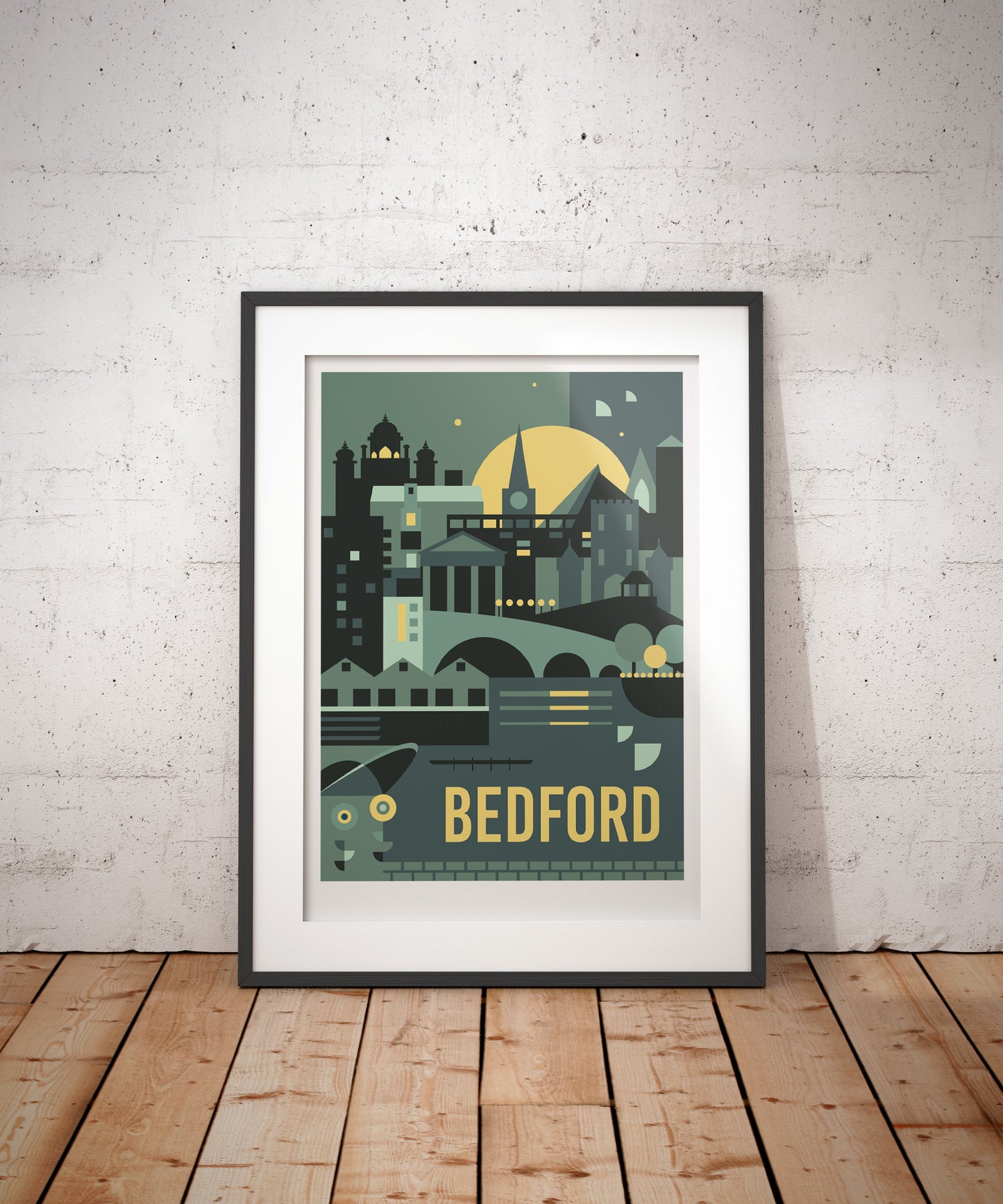 Bedford Travel Art Print