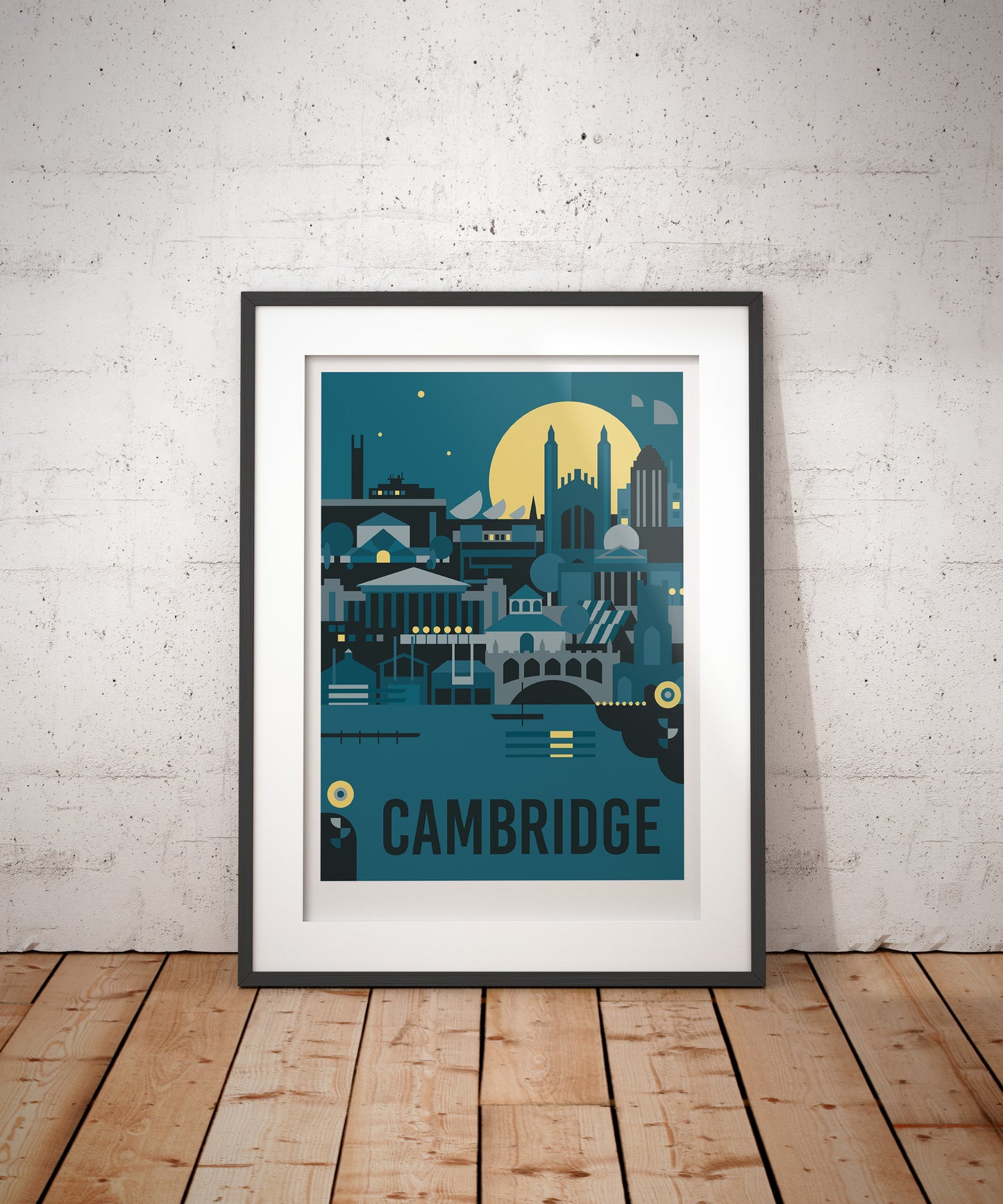Cambridge Travel Art Print