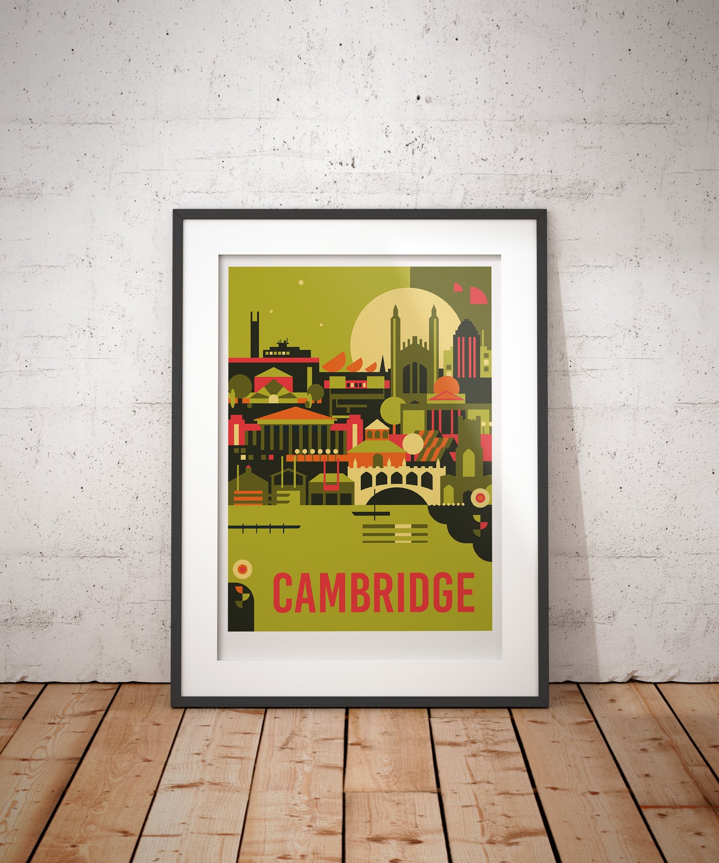 Cambridge Travel Art Print