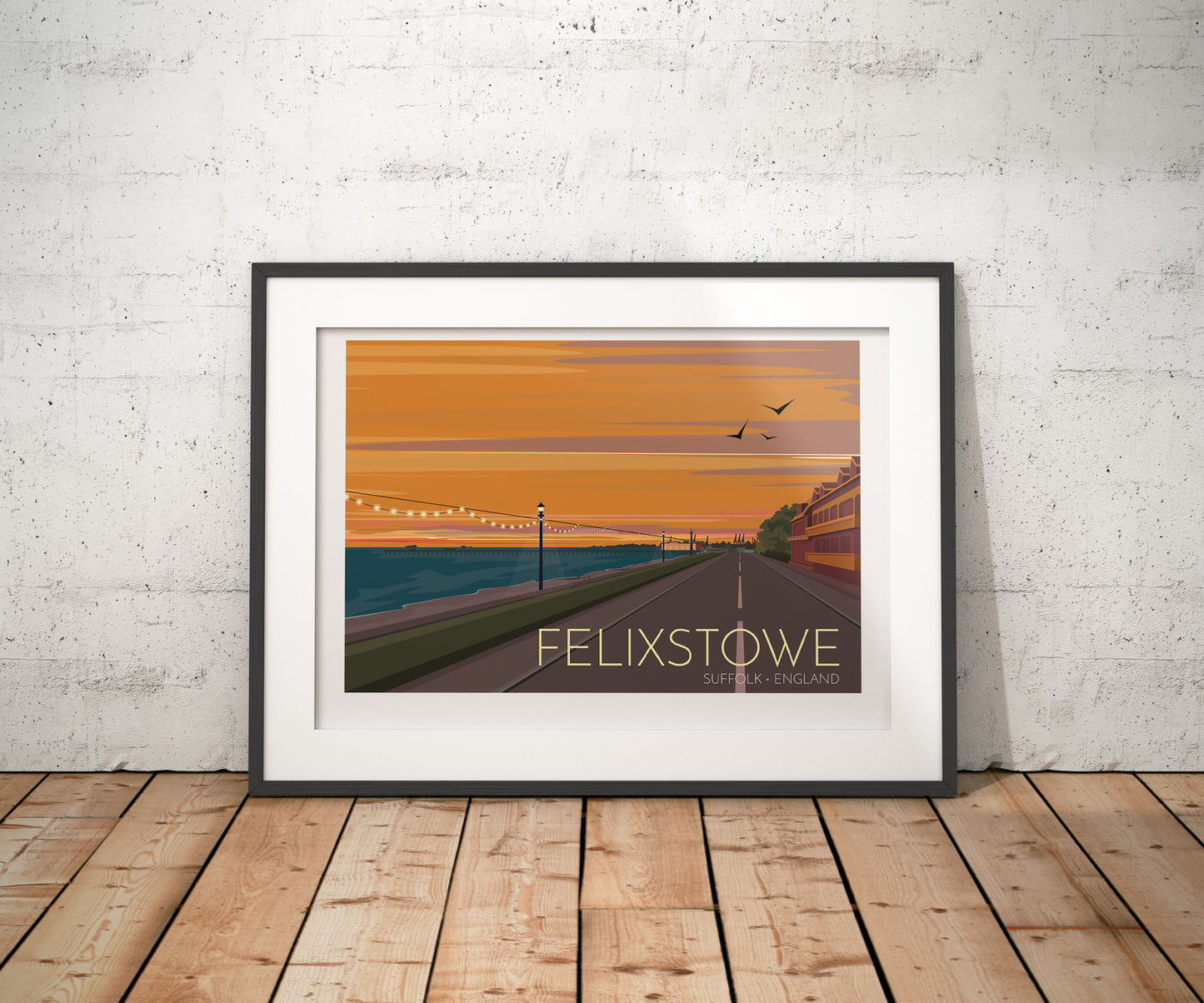 Felixstowe Travel Poster