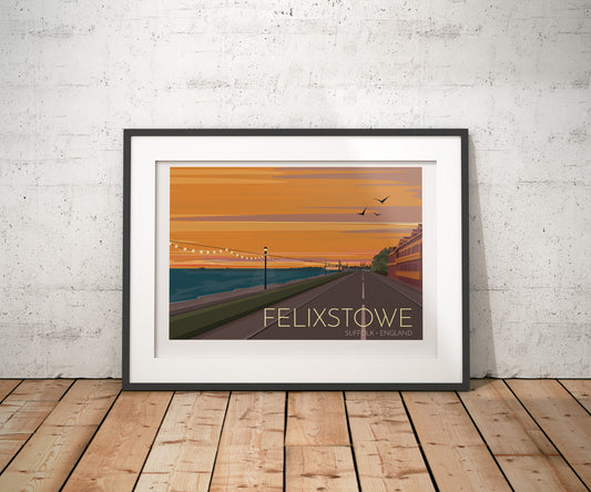Felixstowe Travel Poster