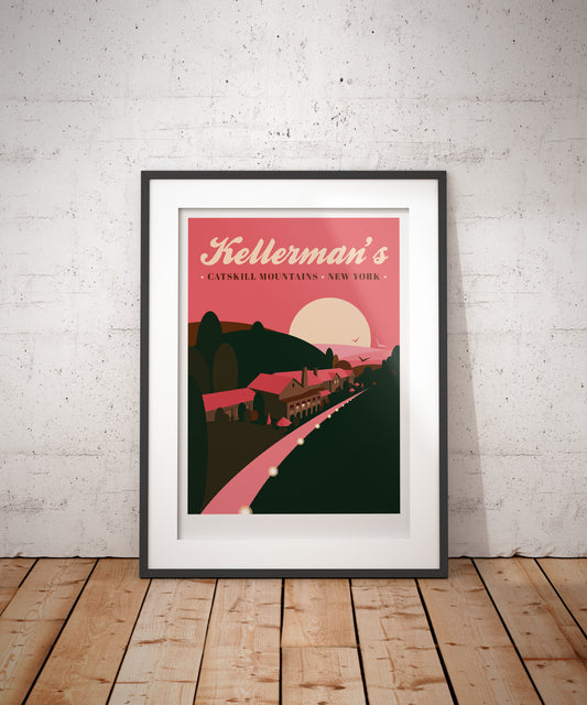 Kellerman's Dirty Dancing Travel Art Print