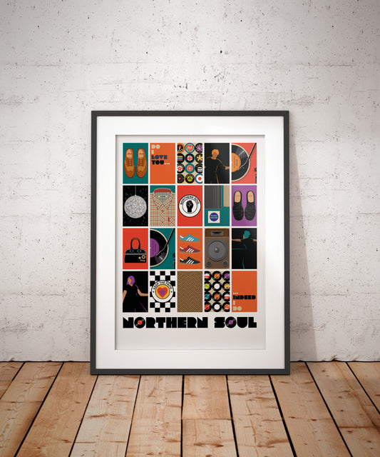 Northern Soul, Keep The Faith Art Print