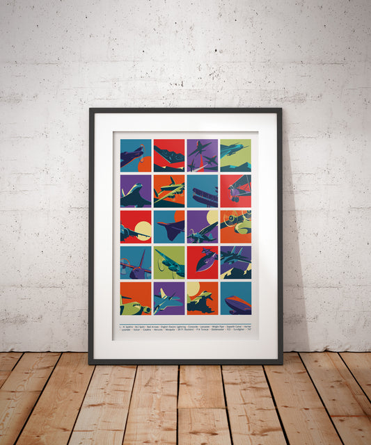 Aviation Art Print - The Aircraft Collection