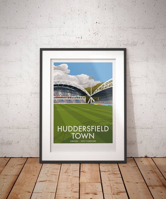Huddersfield Town AFC Travel Poster