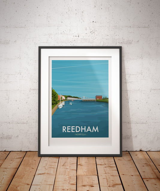 Reedham Broads Travel Poster