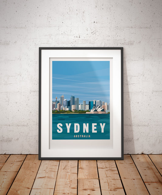 Sydney Travel Poster