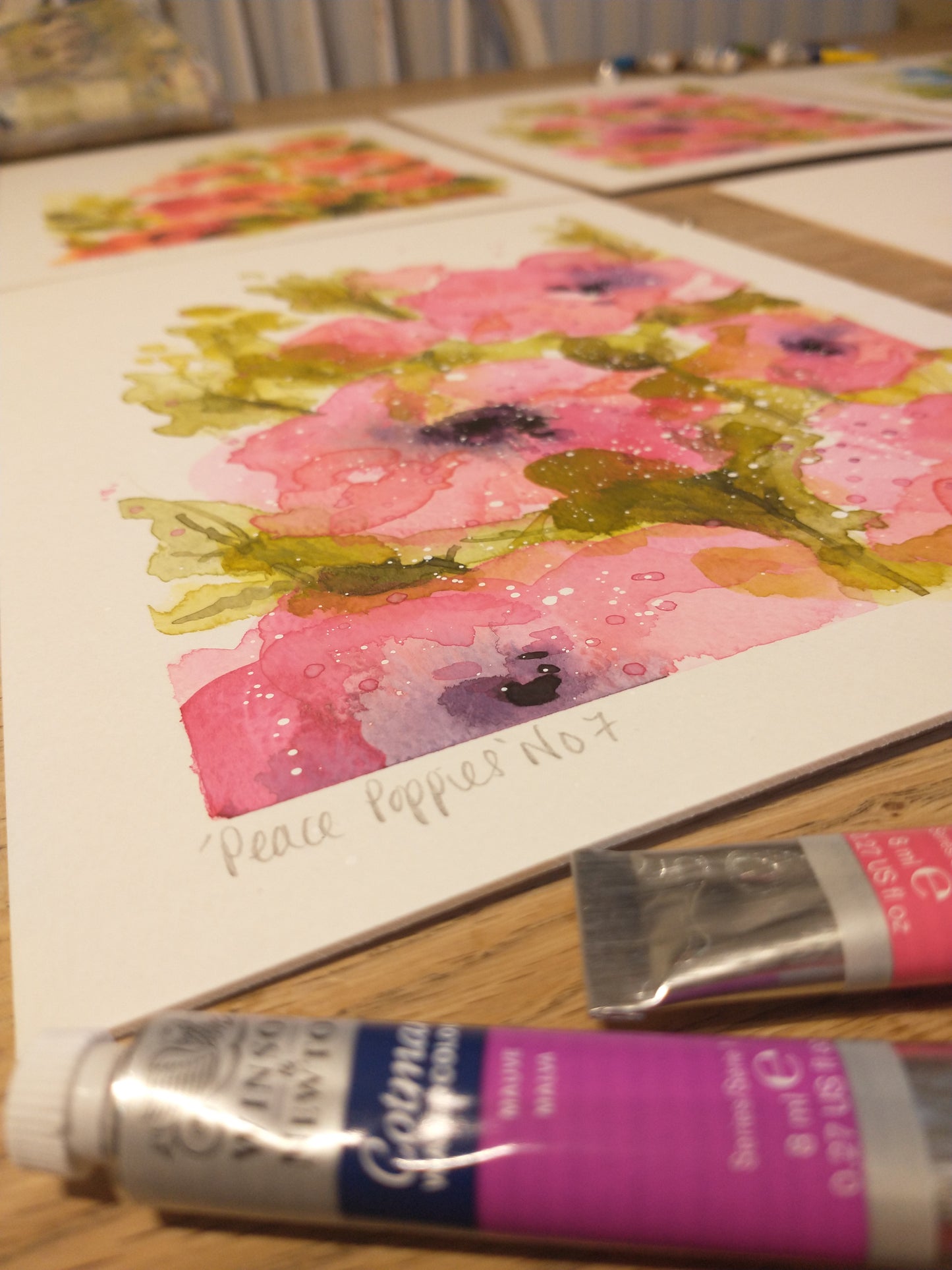 Peace Poppies - Watercolour