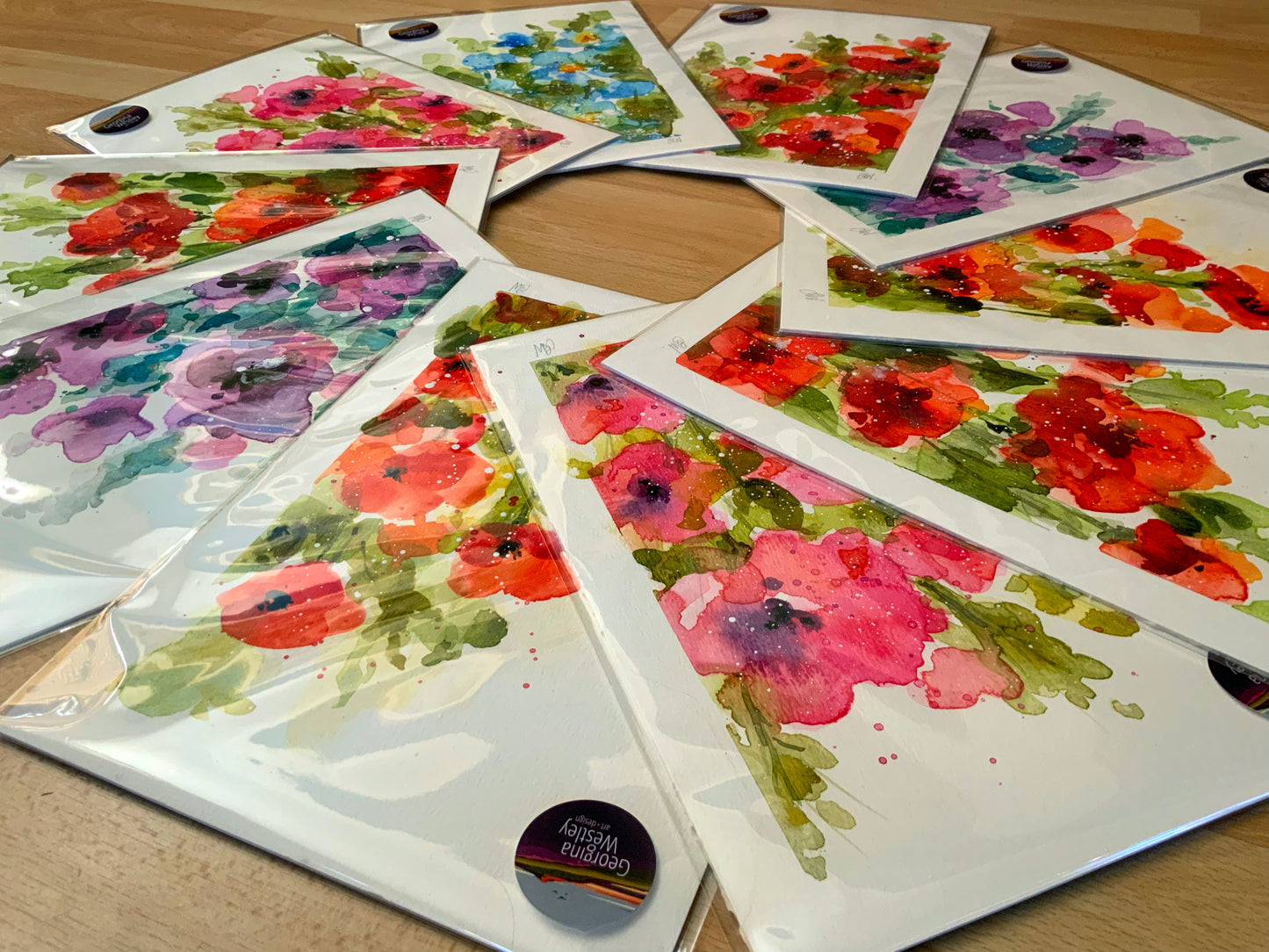Peace Poppies - Watercolour