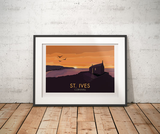 St Ives Travel Poster