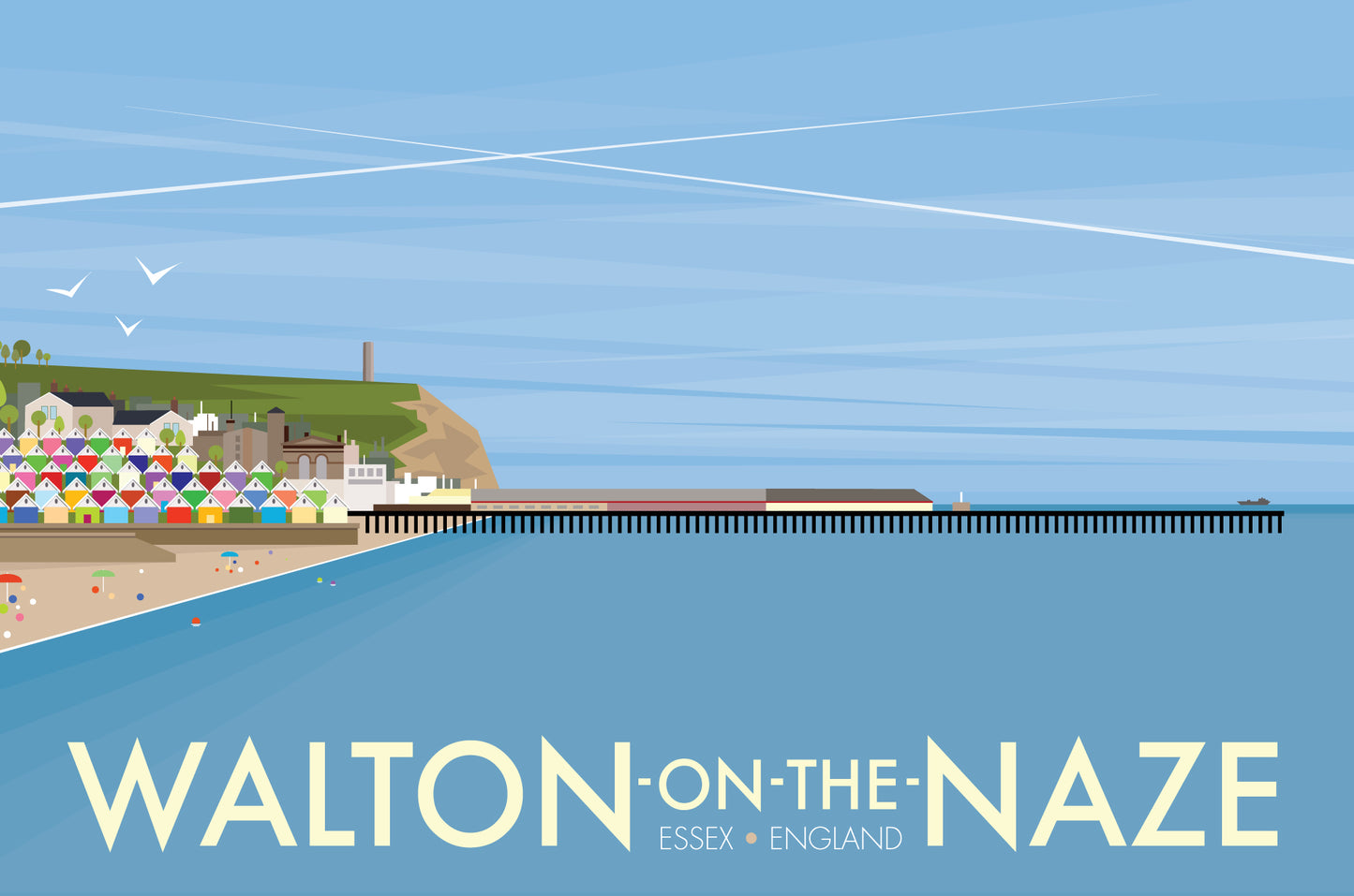 Walton-on-the-Naze Travel Poster