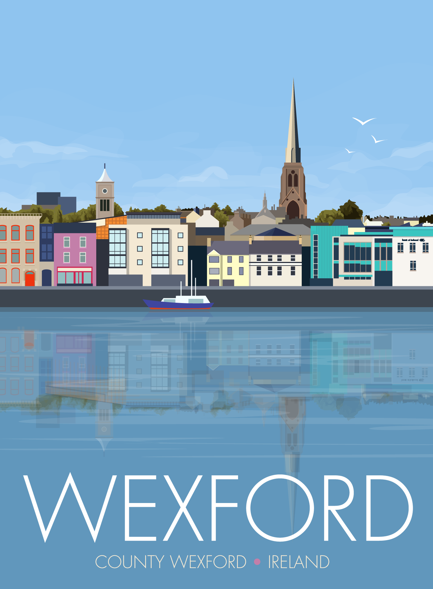 Wexford Travel Poster