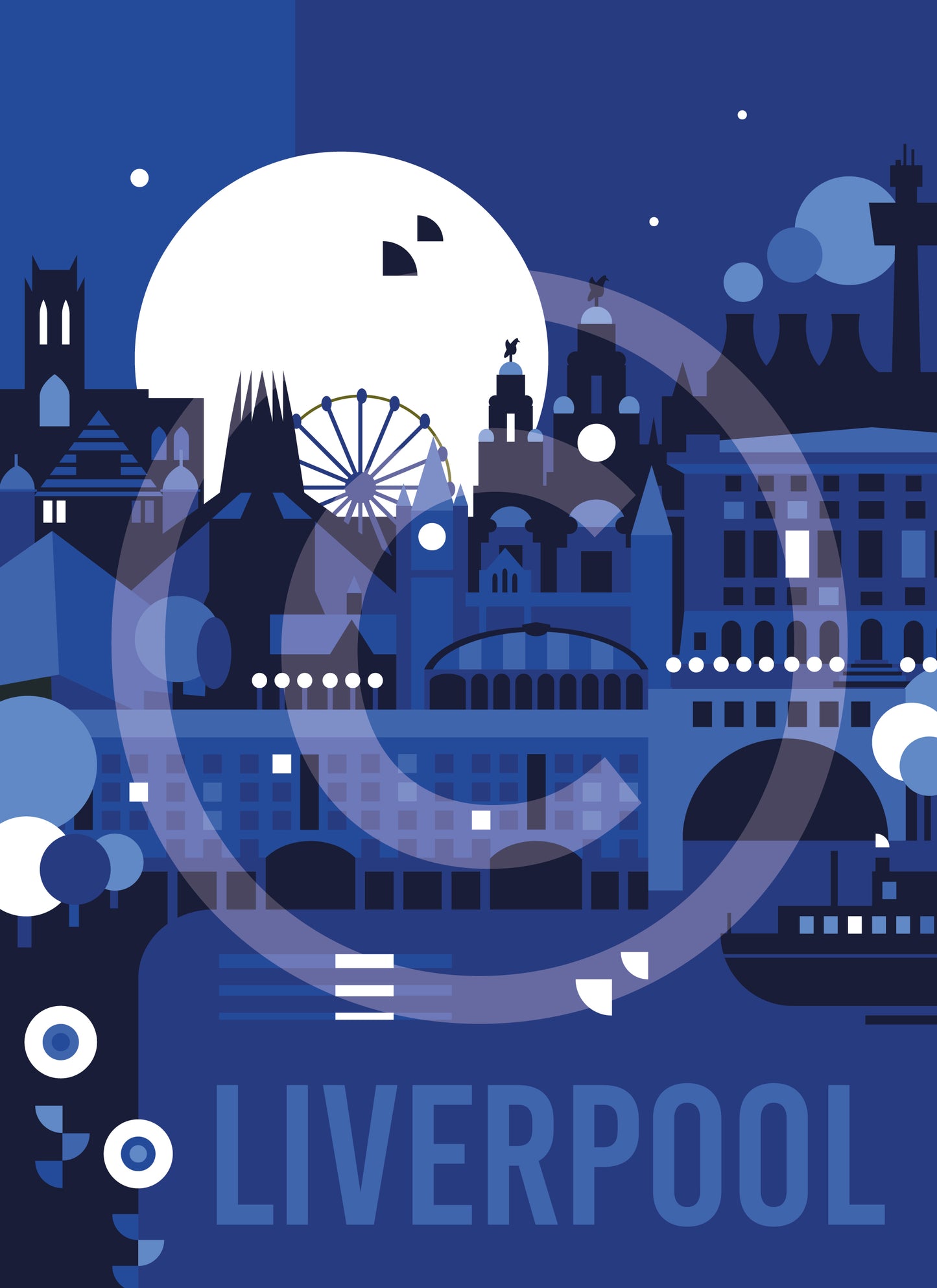 Liverpool Travel Art Print