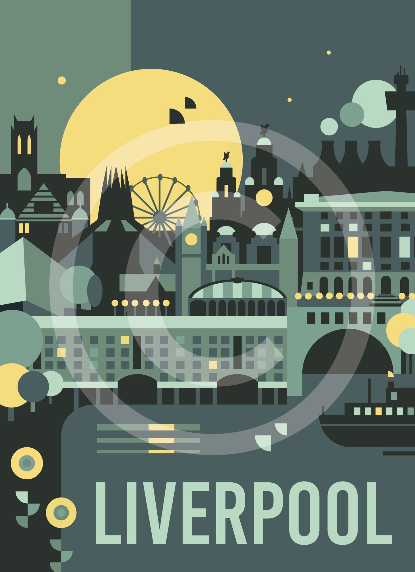 Liverpool Travel Art Print