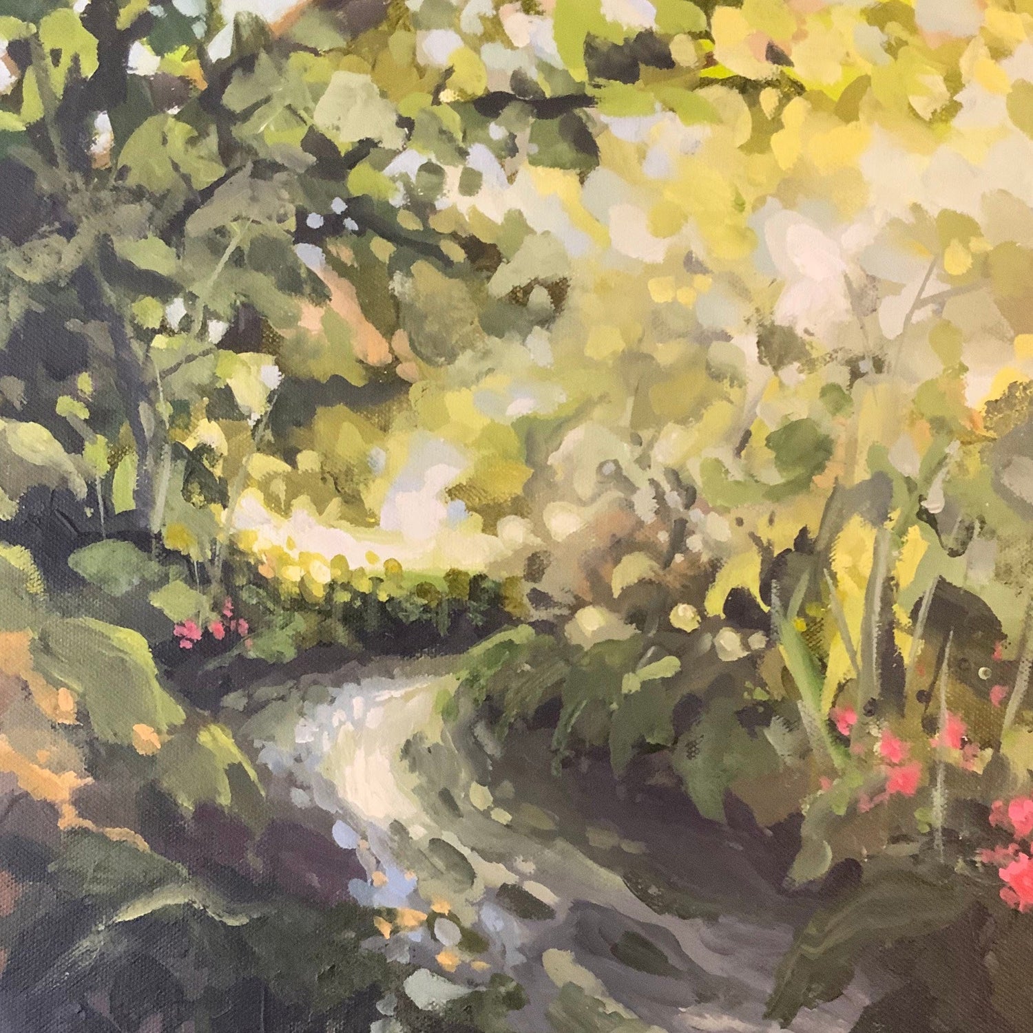 Oils and acrylics