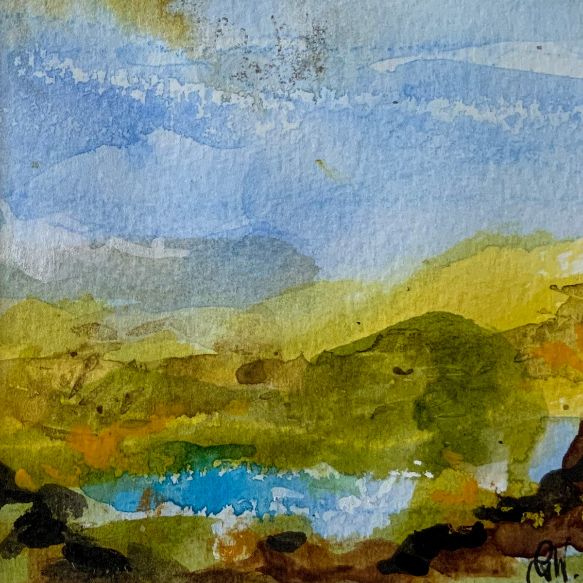 Beyond The Wild Gorse - Connected Art Series - No.7