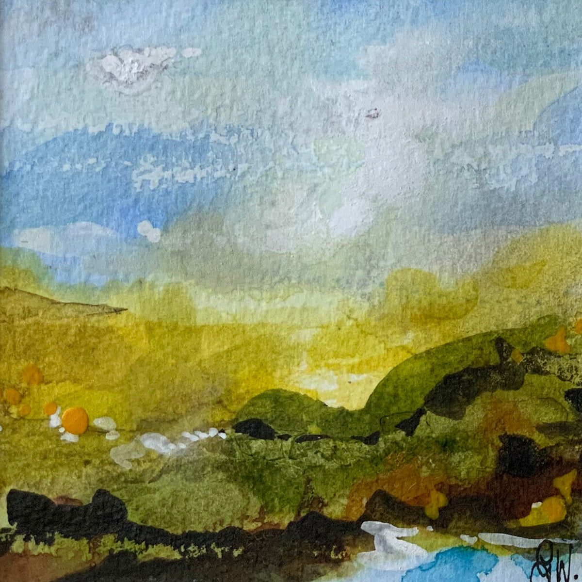 Beyond The Wild Gorse - Connected Art Series - No.8