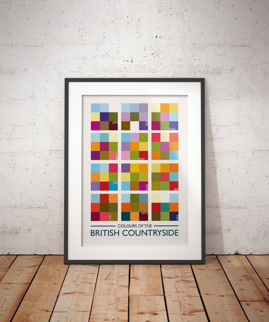 British Countryside Poster