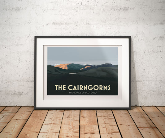 Cairngorms Travel Poster