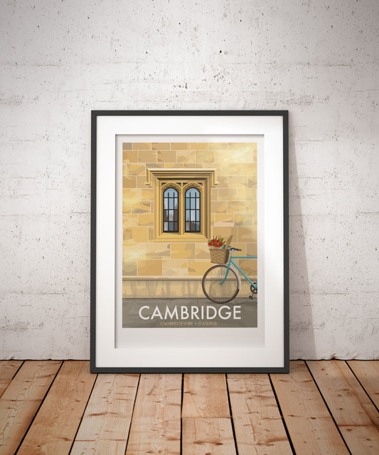 Cambridge Travel Poster