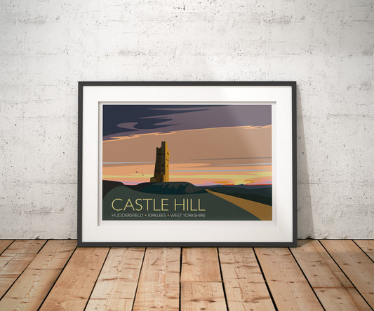 Castle Hill Travel Poster