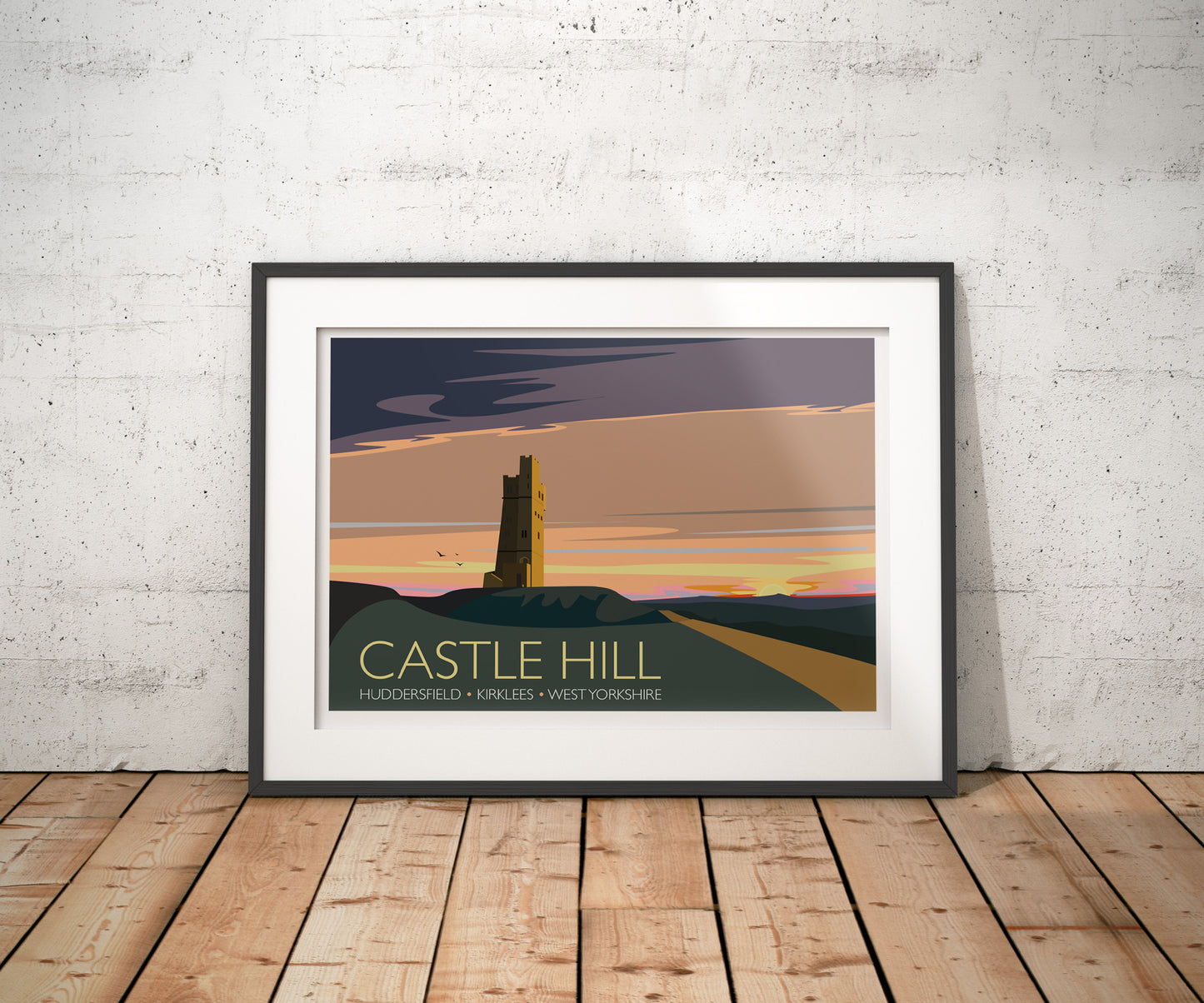 Castle Hill Travel Poster