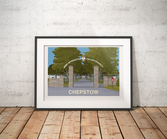 Beachley Barracks, Chepstow Travel Poster