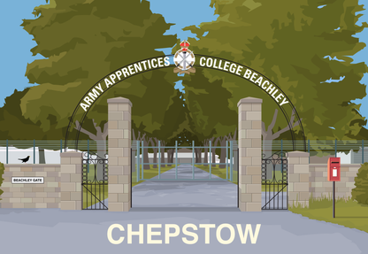 Beachley Barracks, Chepstow Travel Poster