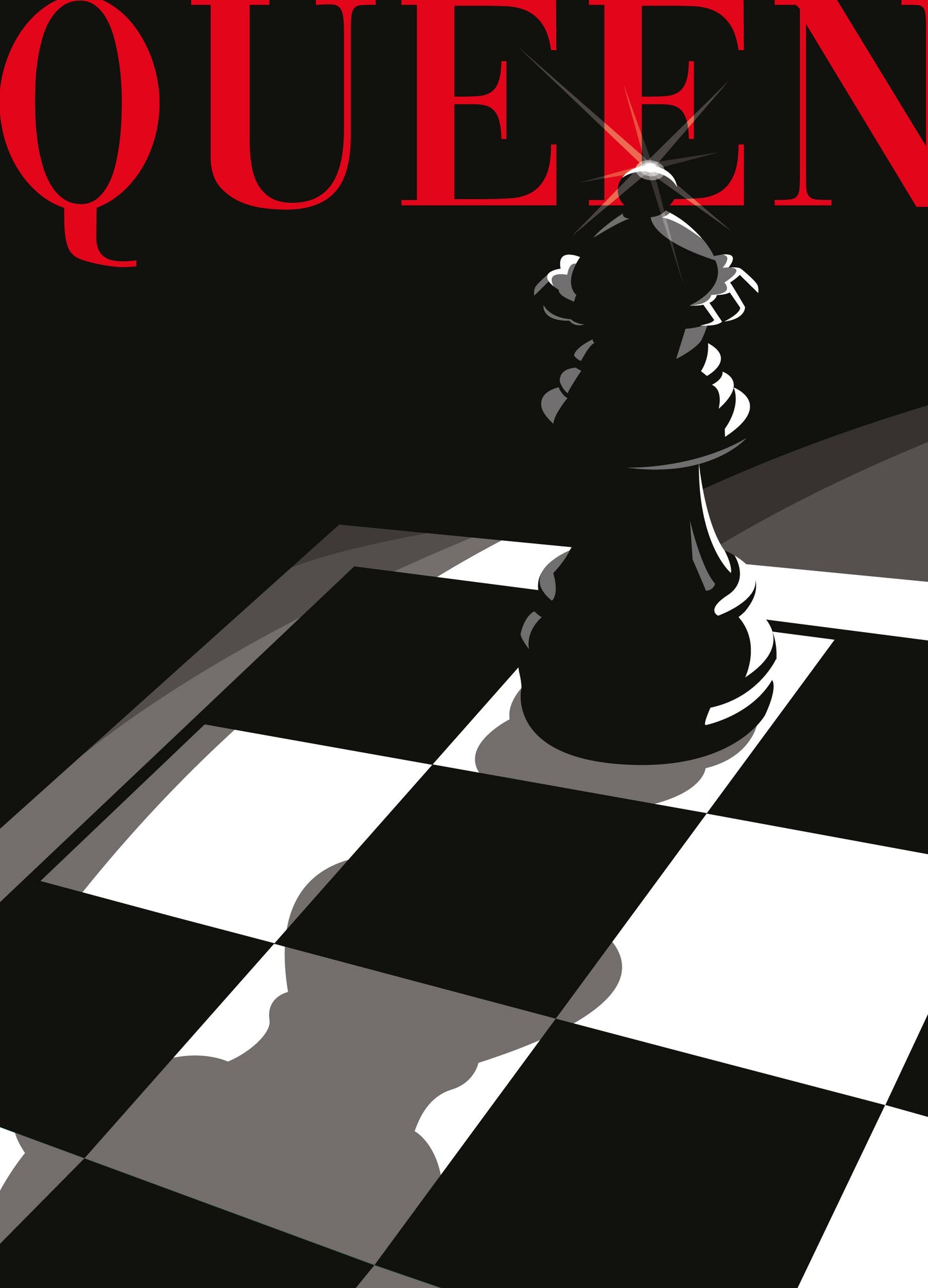 Queen Chess - Poster Print