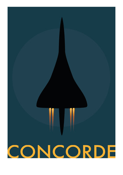Concorde Print - Afterburner