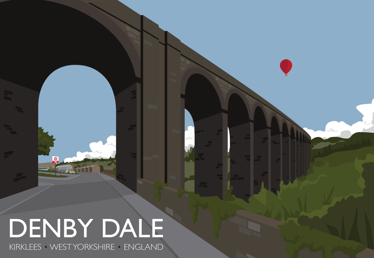 Denby Dale Travel Poster
