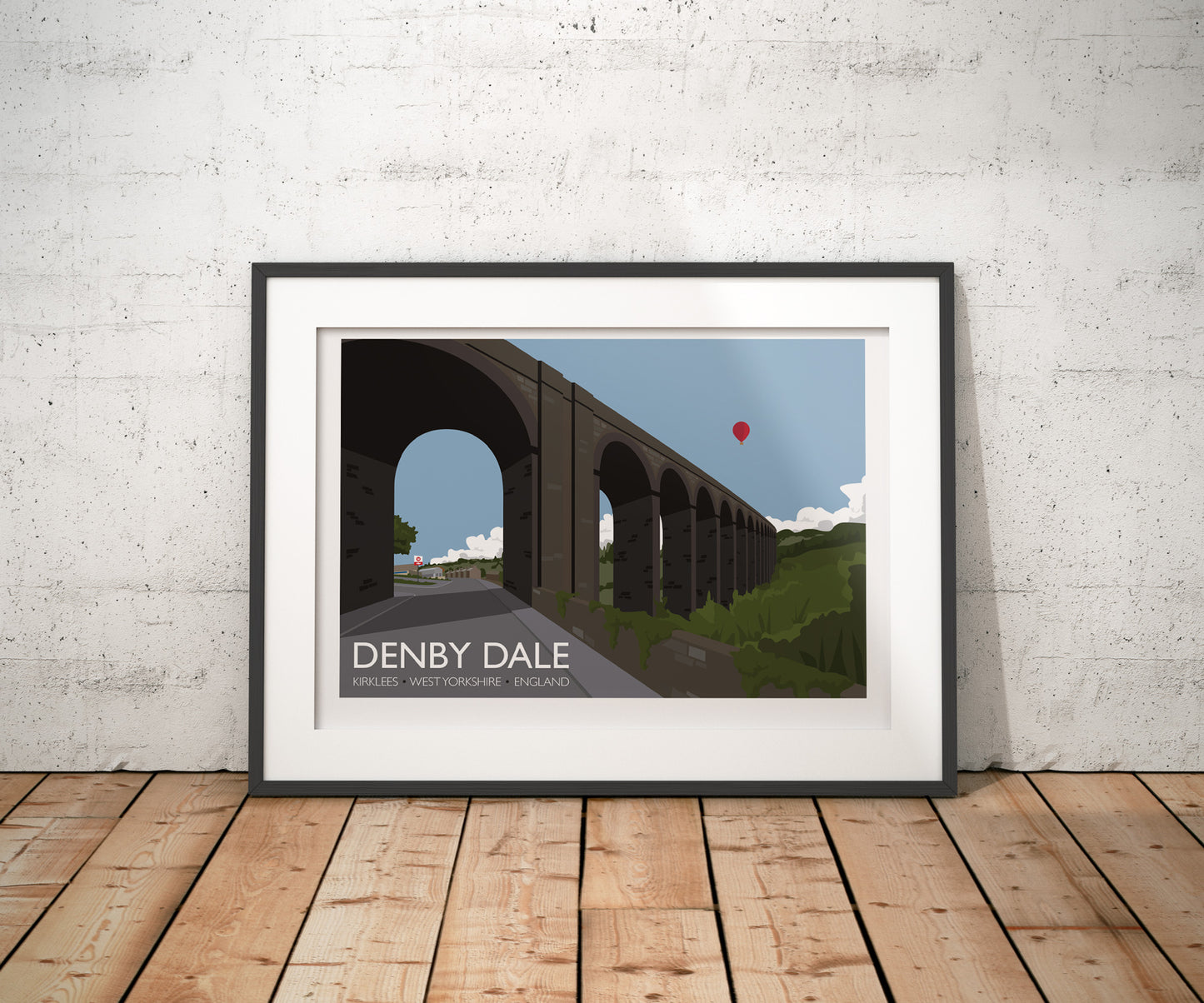 Denby Dale Travel Poster