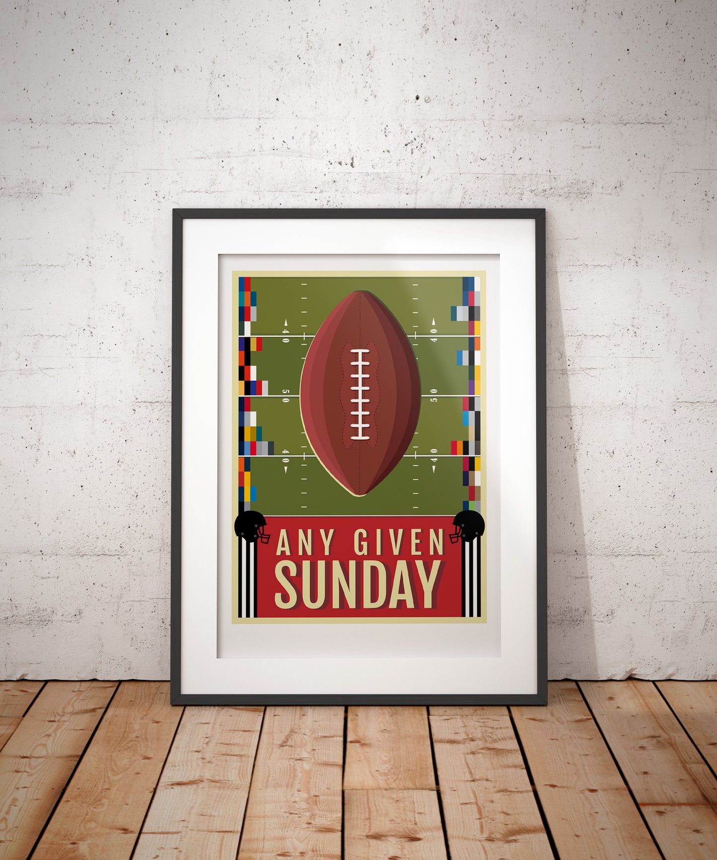 Any Given Sunday art print