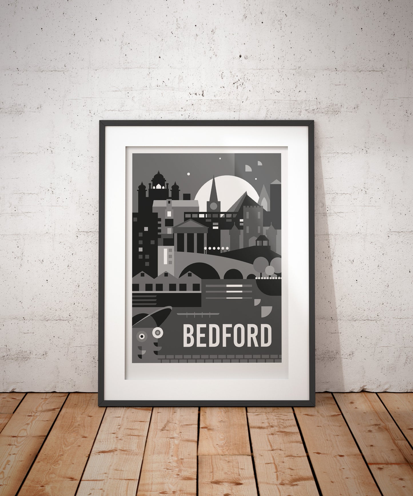 Bedford Travel Art Print