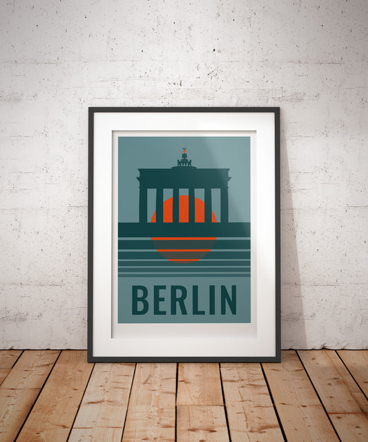 Berlin Travel Poster