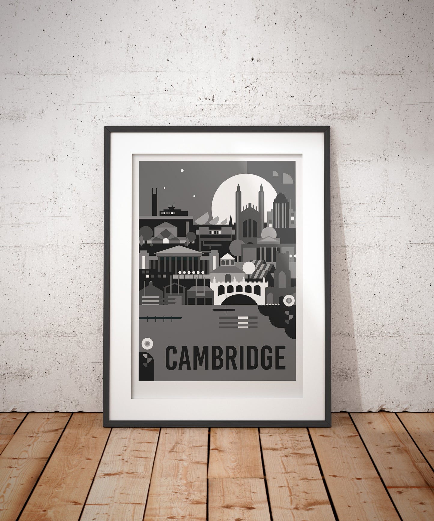 Cambridge Travel Art Print