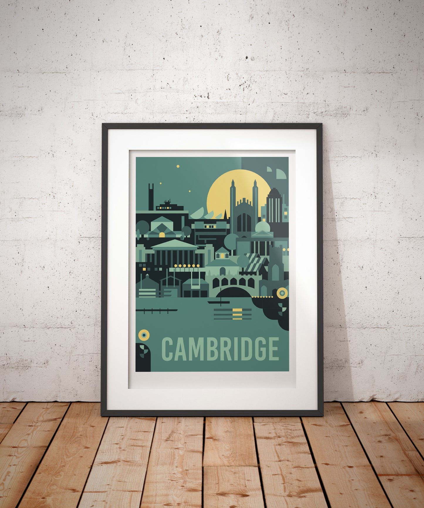 Cambridge Travel Art Print