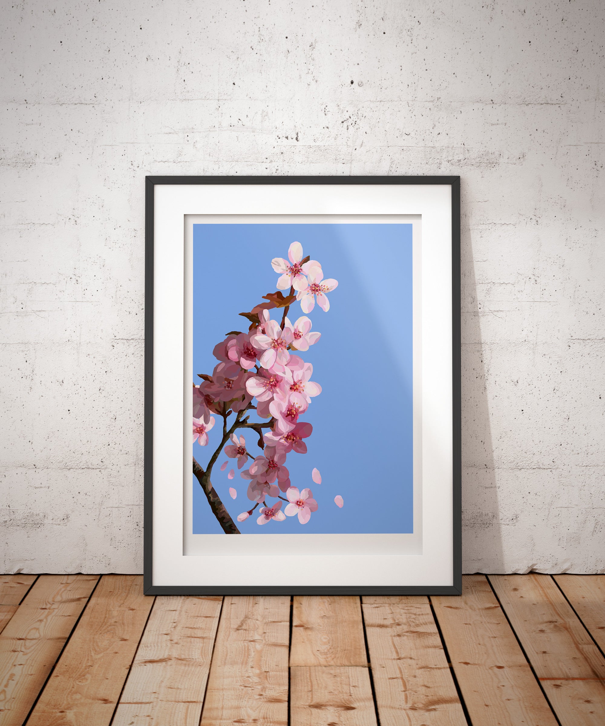 Cherry shop blossom art