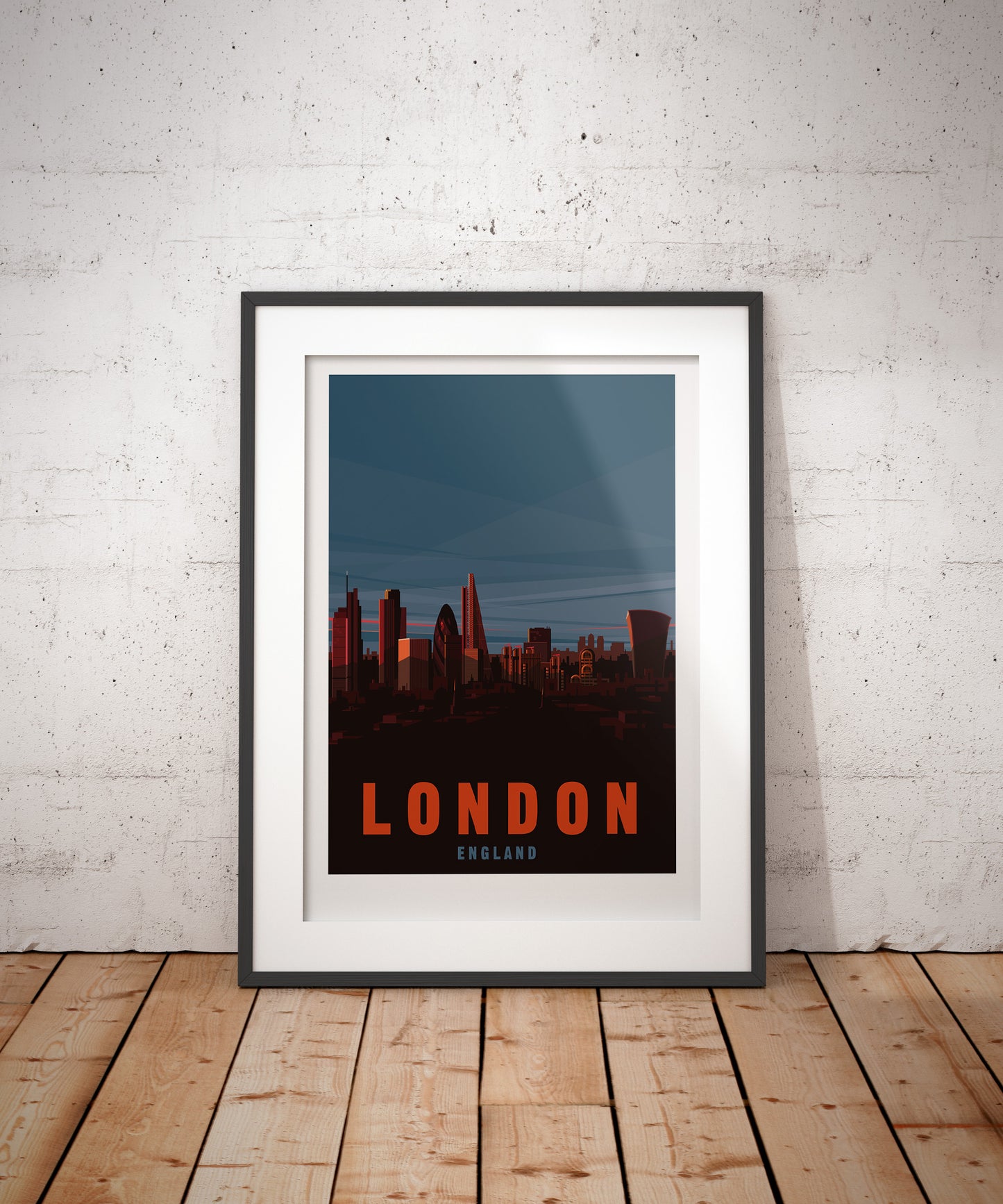 London City Travel Poster
