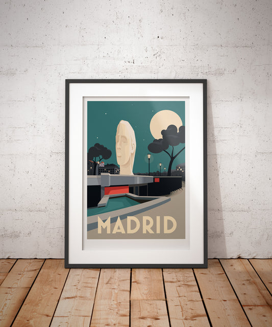 Madrid - Spain Travel Art Print