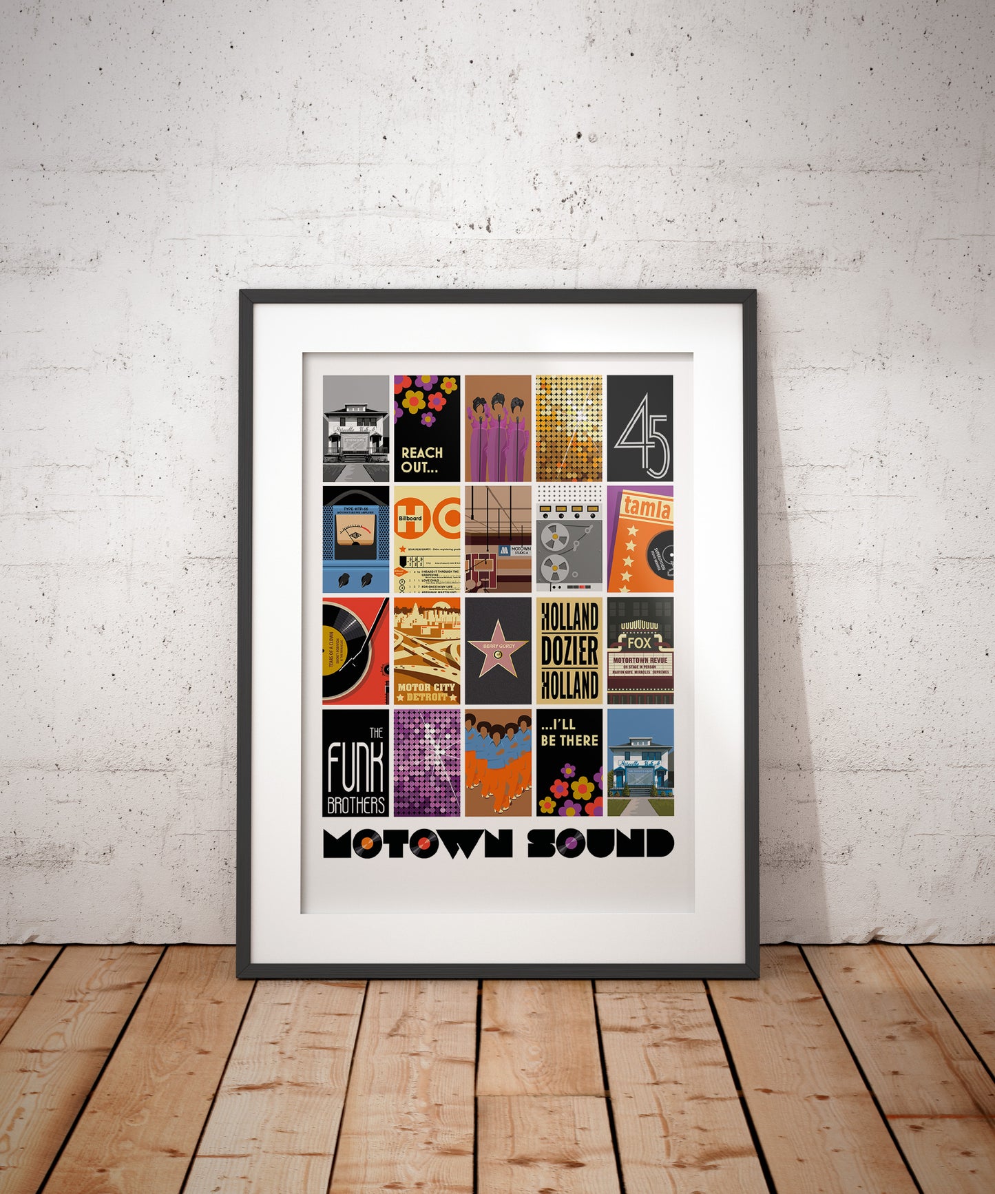 Motown Sound Art Print