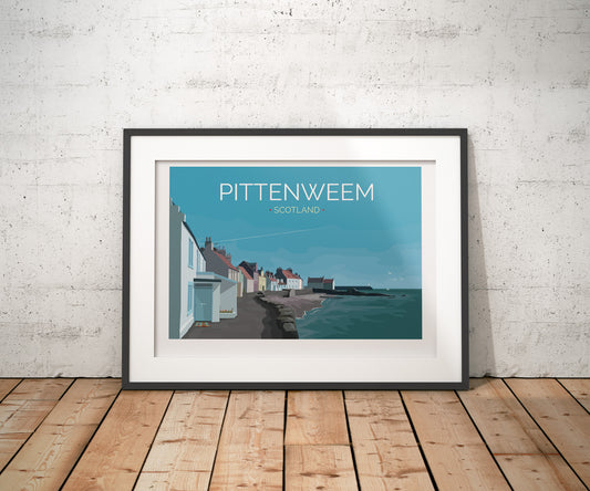 Pittenweem Travel Poster