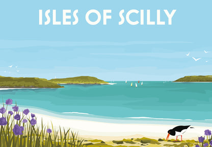 Isles of Scilly Travel Poster
