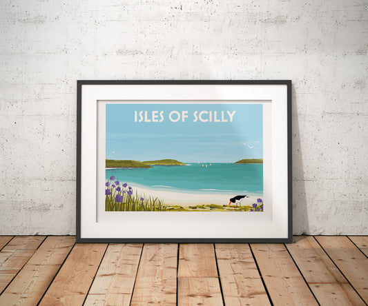 Isles of Scilly Travel Poster