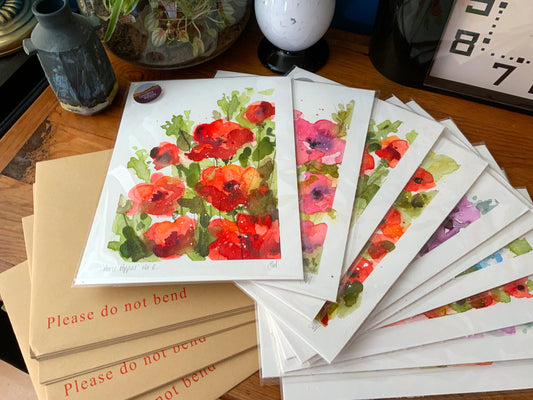 Peace Poppies - Watercolour
