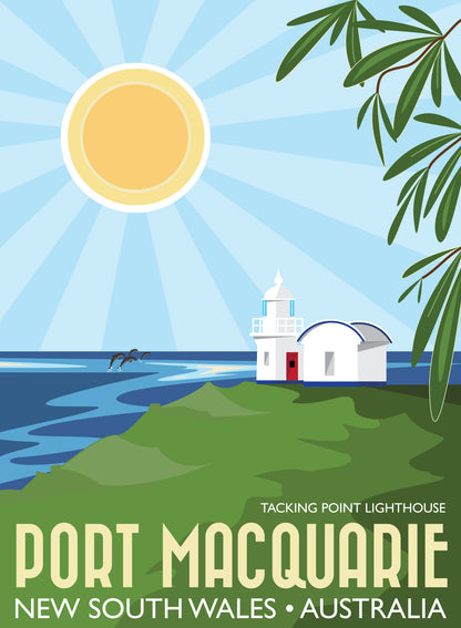 Port Macquarie Travel Poster