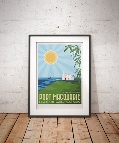 Port Macquarie Travel Poster